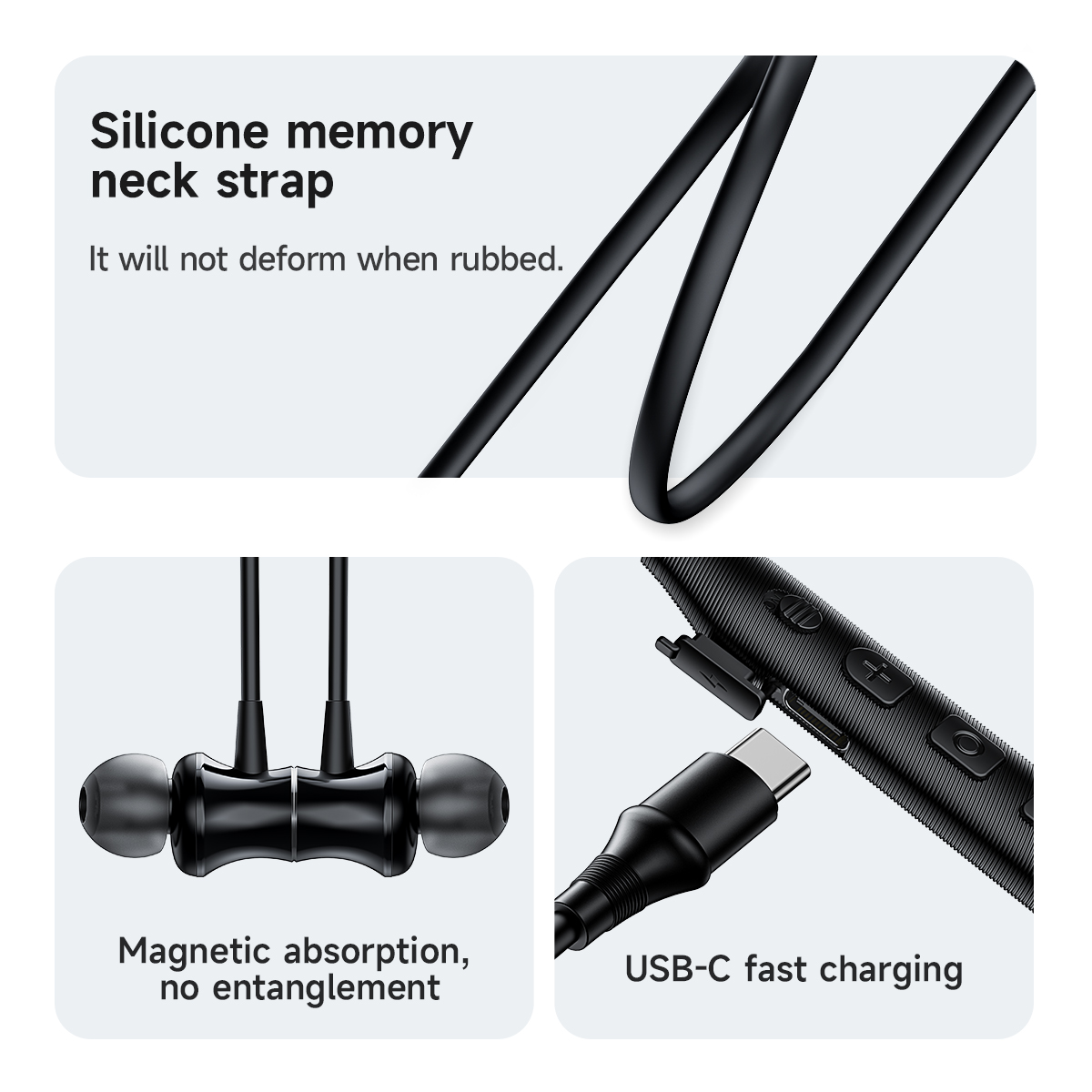 HOCO Neckband Wireless Bluetoo - đánh giá và giá Magnetic Neckband Sports Earphones