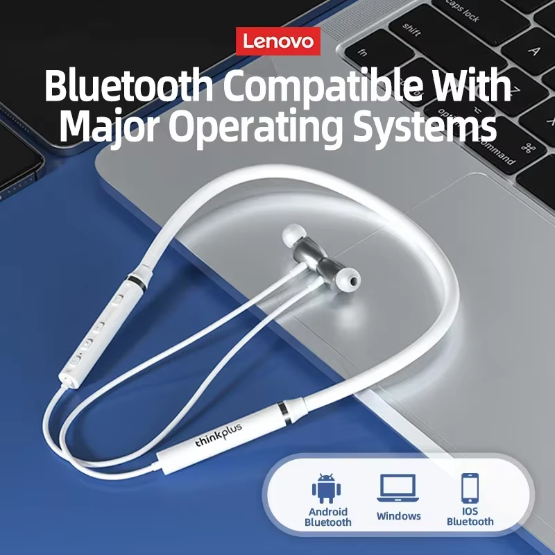 Origial Lenovo HE05X Bluetooth - đánh giá và giá Magnetic Neckband Sports Earphones