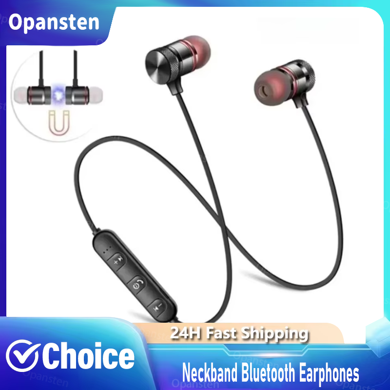 Neckband Bluetooth Earphones I - đánh giá và giá Magnetic Neckband Sports Earphones