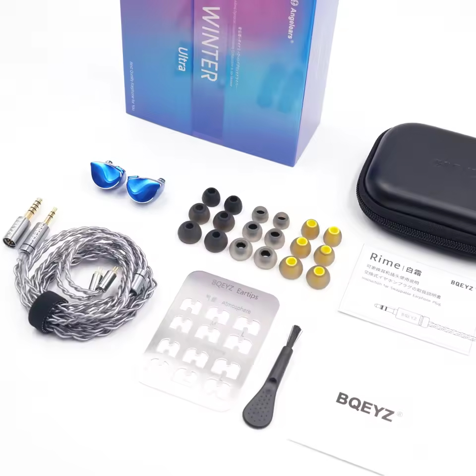 Angelears & BQEYZ Winter Ultra - đánh giá và giá Planar Magnetic Iem Earphones