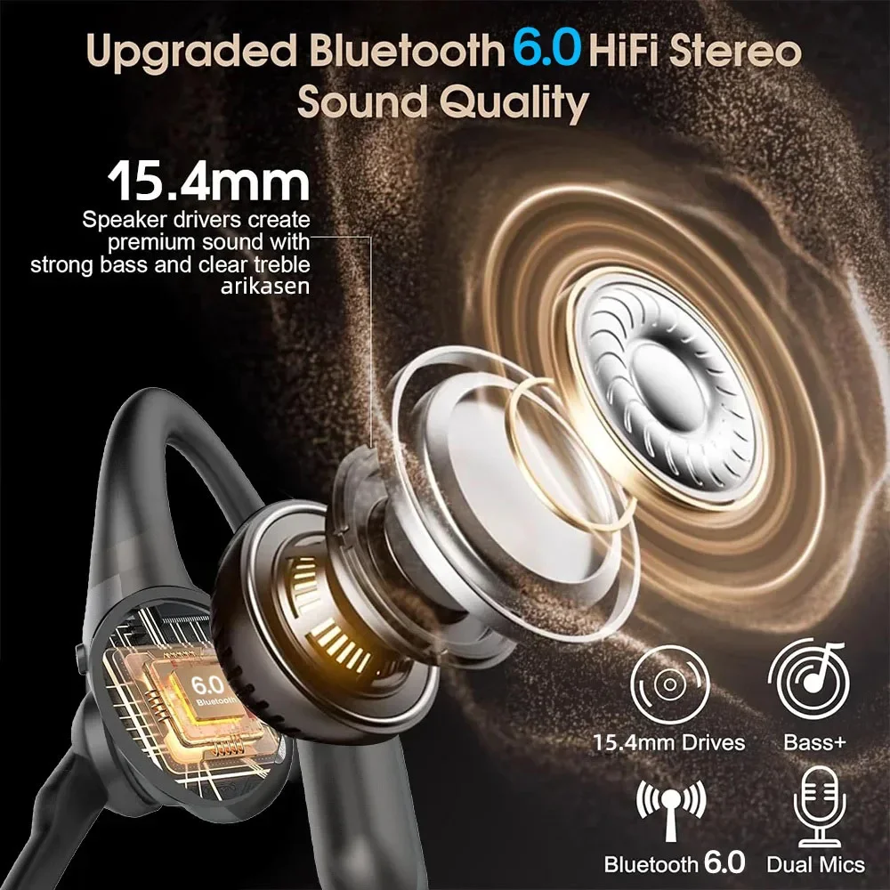 Bluetooth Headsets, Wireless H - đánh giá và giá Bone Conduction Running Headphones