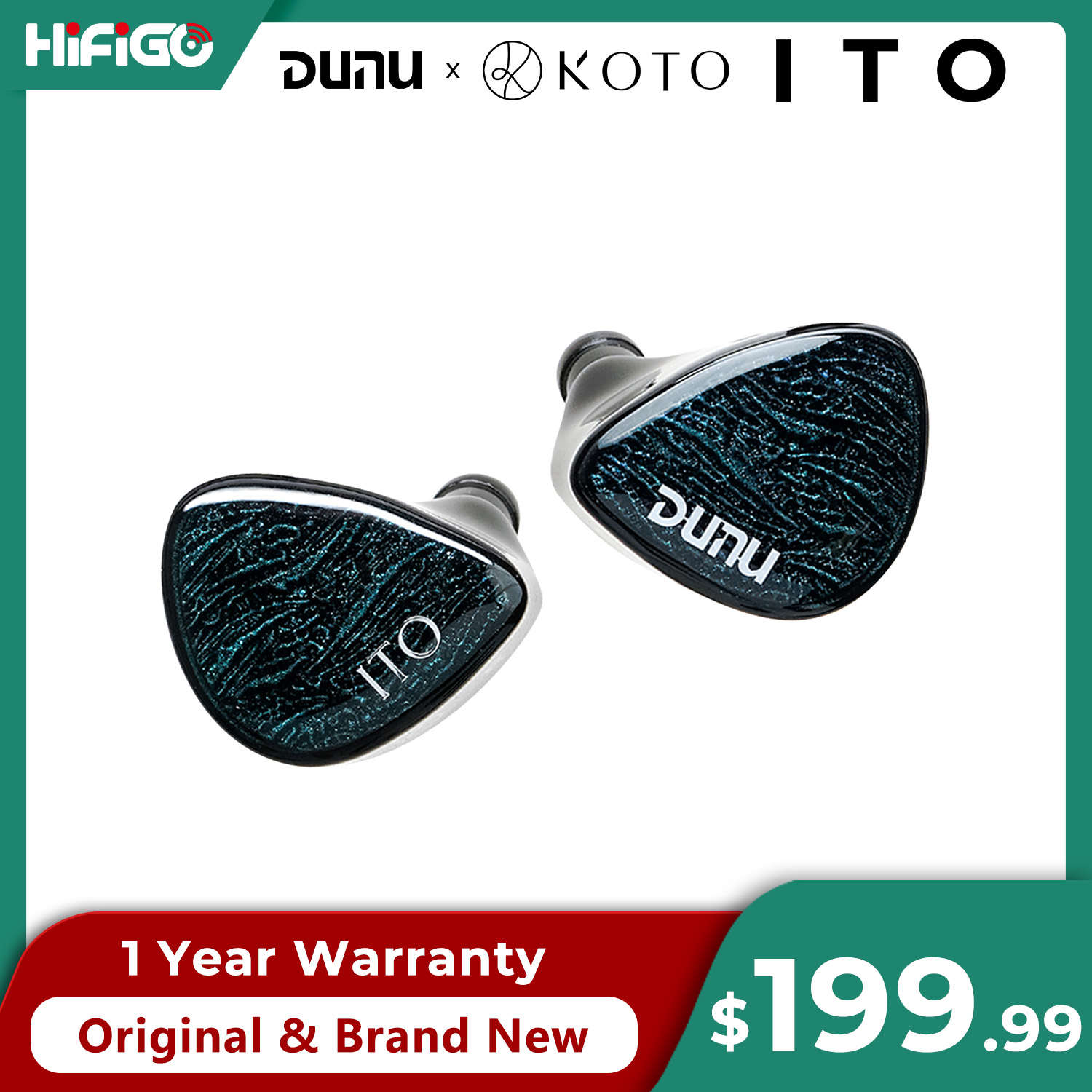 DUNU X KOTO ITO In-ear Earphon - đánh giá và giá Planar Magnetic Iem Earphones