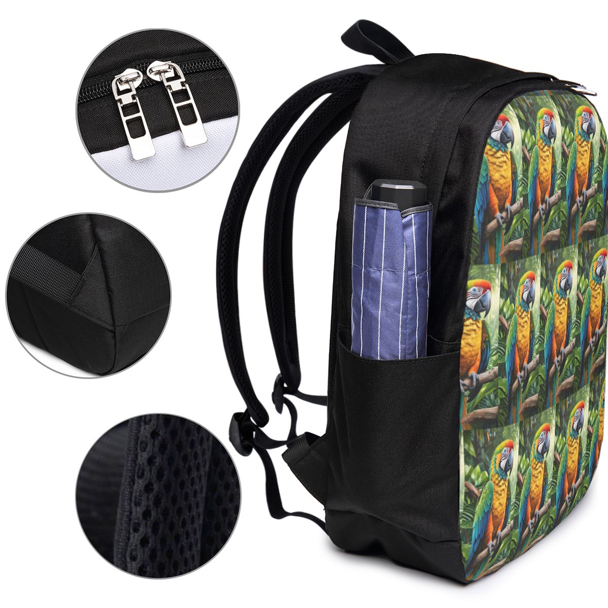 Cute Macaw Parrots Backpack Tr - đánh giá và giá Laptops