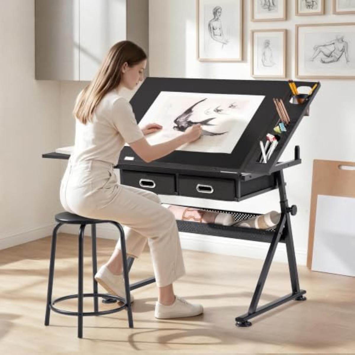 Drafting Desk with Tilt-Adjust - đánh giá và giá Laptops