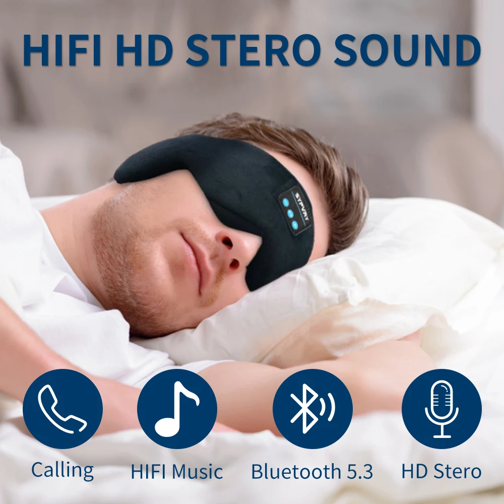 Bluetooth Eye Mask with Headph - đánh giá và giá Sleep Mask Headphones Bluetooth